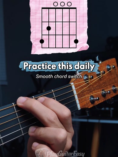 Easy Guitar Chord Switching Techniques