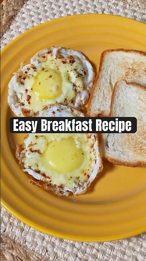 Easy Breakfast Recipe With Egg & Bread