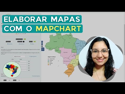 Elaborar mapas editáveis de forma simples e rápida com o MapChart