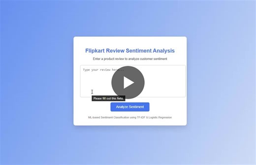 #innomaticsresearchlabs #machinelearning #nlp #sentimentanalysis #flask #aws #datascience #flipkart #project | Shifa Fathima