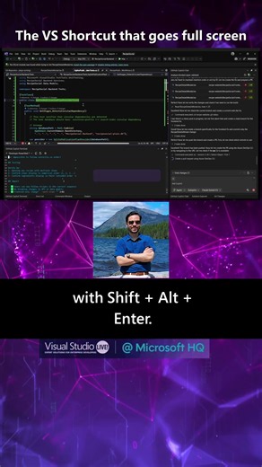 Visual Studio's Hidden Focus Mode #visualstudio