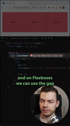 Use Gap Instead of Margin 💡 #css #cssflexbox #csstips #webdevelopment