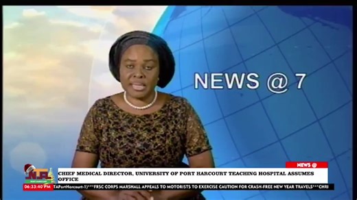 PROFESSOR CHITURU GODWILL ORLUWENE HAS ASSUMED OFFICE AS THE 8TH CHIEF MEDICAL DIRECTOR OF THE UNIVERSITY OF PORT HARCOURT TEACHING HOSPITAL: NTA PORT HARCOURT'S CORRESPONDENT TELLS US MORE - 5TH JANUARY 2026 | Nta PH Channel Ten