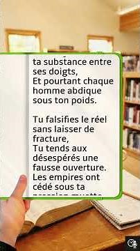 Travaille ton éloquence avec cette énigme sur la poésie ✨ #developpementpersonnel #poesie