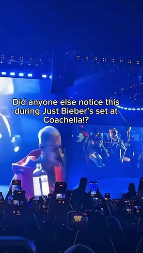 ICMI: this happened during Justin Biebers set over the weekend 👀👀 #justinbieber #coachella #clothing #stranded #fyp