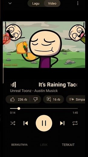 ITS raining tacos