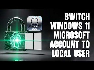 Windows 11 Privacy Hack: Convert Microsoft Account to Local (Keep Everything!)