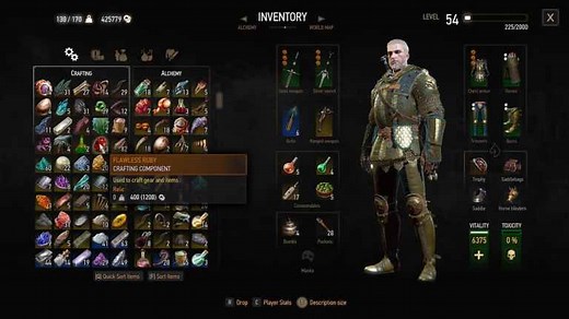 How to get a Flawless Ruby in Witcher 3