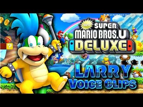 All Larry Voice Clips • New Super Mario Bros. U Deluxe Lines • Nintendo Switch (Lani Minella)