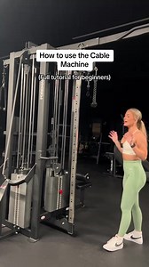 If you’ve been wanting to use the cable machine for your workouts but just aren’t sure how, heres a step by step turorial for you!! 🤍🤍 (fit is from @AYBL disccount code ‘MADISON to save $$) Try using the cable machine next time you go to the gym!! I promise your workouts will be ~elevated~ 💪🏻🍑🔥 #howtousecablemachine #cablemachineworkout #cablemachineexercises #fitnesstipsforbeginner #cablemachine | Madison Hoover