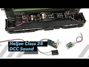 Heljan Class 28 With Wheeltappers DCC Sound And Speaker Upgrade Fitted