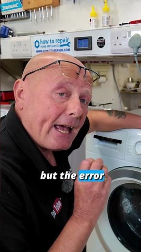 How to Access the Error Code Memory on Bosch Washing Machines #diyrepair
