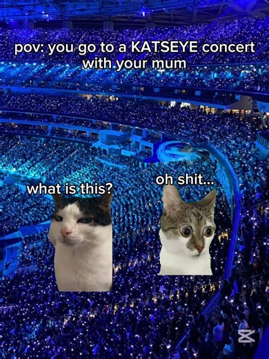 pov: you go to a KATSEYE concert with your mum