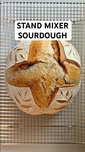 STAND MIXER SOURDOUGH… way better than stretch and folds!