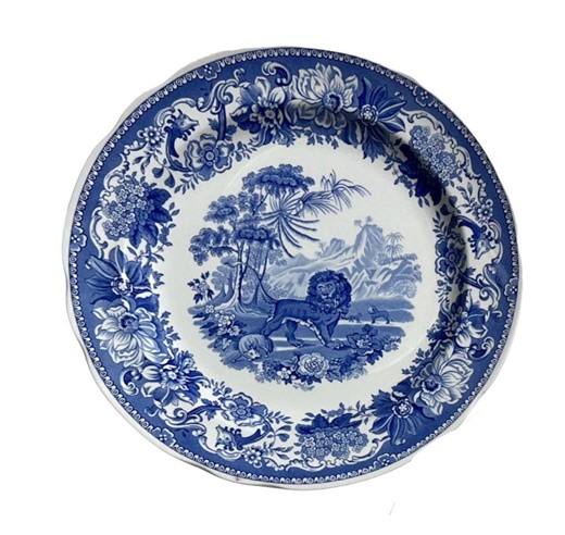 The Spode Blue Room Collection Tradition Series Plate “aesop’s Fables” 10 1/2 Inch, Made in England - Etsy