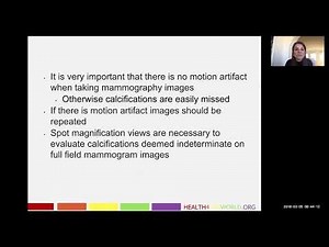 Breast Imaging Calcifications - module 6 | Health4TheWorld Academy