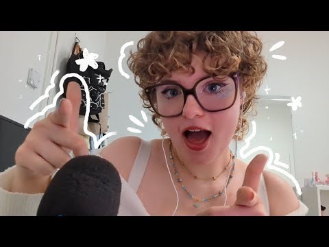 ASMR Triggers YOU requested✨breathy anticipatory whispering, stuttering, vortex, energy plucking…