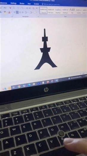 Add This Eiffel Tower 🗼 Symbol In MS Word | Easy Trick And Hack