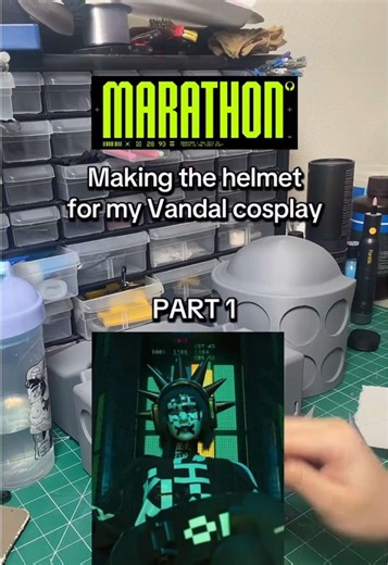 Creating a Vandal Helmet for Cosplay: Part 1