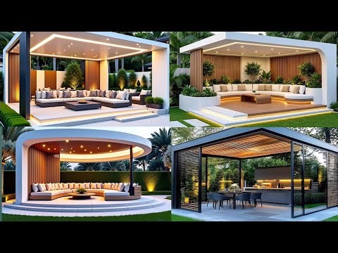 50 Trendy Modern Pergola Design Ideas 2026 | Backyard Patio Designs, Terrace And Rooftop gardens