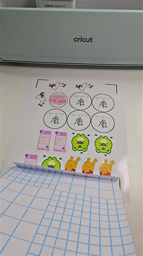 Stickers, stickers and MORE stickers! #cricutprojects #cricut #holographicstickers #cutestickers #stockingup