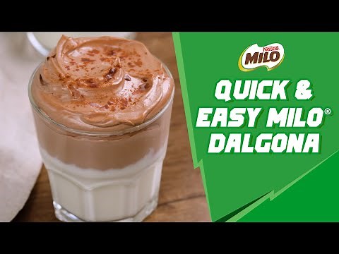 Quick & Easy MILO® Dalgona