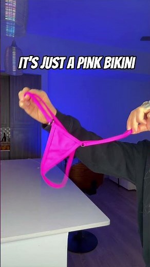 It's Just a Pink Bikini ♡ Tiny String Bikini Try-On Haul