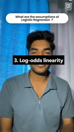 Assumptions of Logistic Regression #datascience #shubhamdadhich #machinelearning #dataanalysis