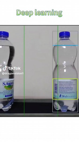 Deep leaning can be used to implement mineral water bottle liquid level and advertising paper detection.#technology #deeplearning #machinevision #visualinspection #robot #3d #automation #intelligent #industrial