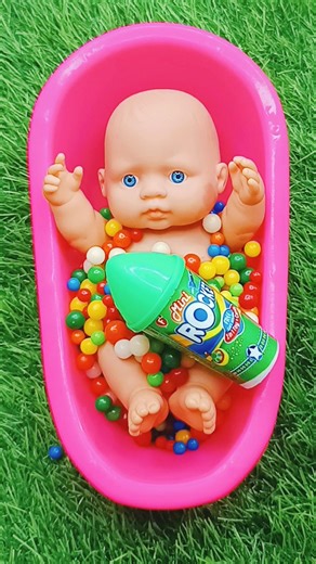 4 Minutes Satisfying Video with Full of Rainbow BathTubs Candy Mixing & Magic Slime ASMR Make Up