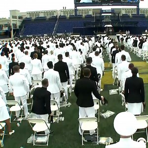 2.4K views · 101 reactions | The Class of 2021 tossed their caps into the air to celebrate their graduation from the U.S. Naval Academy in Annapolis, Maryland on Friday  | CBS 58 | Facebook