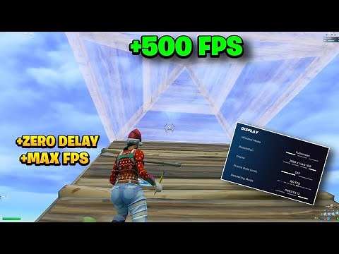 How To Boost FPS & Reduce Input Delay in Fortnite Low End PC! ✅ (HUGE FPS BOOST)