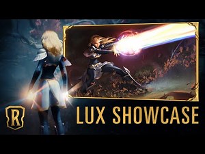 Lux Champion Showcase | Gameplay - Legends of Runeterra