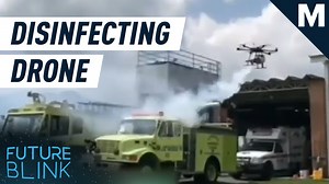 This sanitation drone can spray big venues with disinfectant