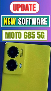 Motorola Moto G85 5G: How to Install Software Update for Latest Features #motog85 #shorts