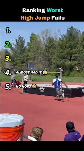 Ranking Worst High Jump Fails 😱