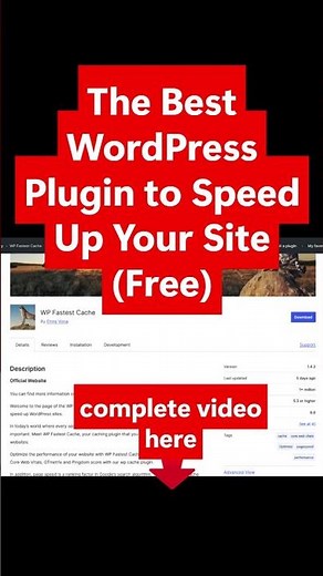 The Best WordPress Plugin to Speed Up Your Site (Free)