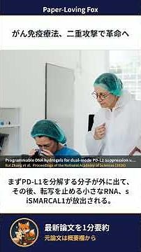 🧪衝撃：がん細胞の『逃げ道』を2つ同時に塞ぐ方法が判明 #shorts