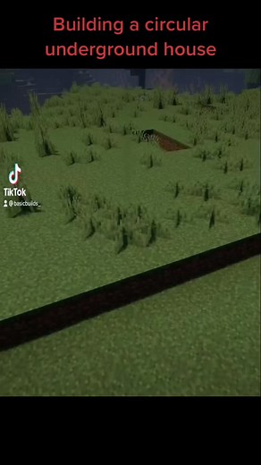 Building an Underground Circular Minecraft Base