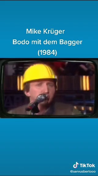 Mike Krüger's Bodo mit dem Bagger Song: A Retro 80s Party Hit