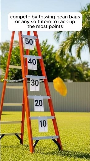 DIY Bean Bag Ladder Toss