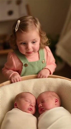 Toddler Meets Twins 😲 “Two… Two Babies?” | Ultra-Cute Hospital Moment 💕🍼