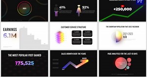 Infographic Scenes - Social Media / PR