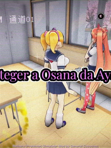 Raibaru Protector Simulator: Protegendo Osana da Ayano