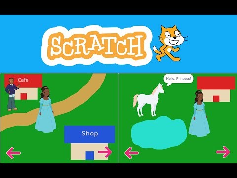 كيفية عمل مدينة افتراضية في سكراتش خطوة خطوة Make a Virtual Town in Scratch