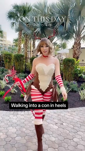 Ariel 🐇 on Instagram: "🎄 #faun #reindeer #christmas #holidaycountdown #xmas #happyholidays #cosplay #animeconvention #cosplayconvention #animecon"