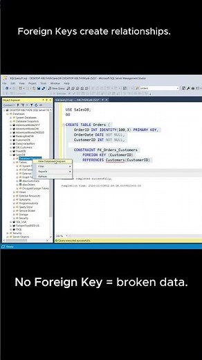 FOREIGN KEY Explained | Protecting Data Relationships in SQL