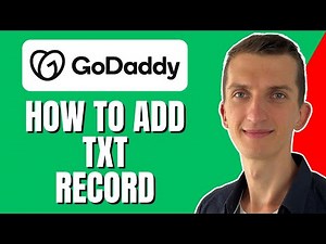 How To Add TXT Record In Godaddy