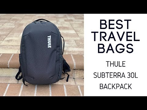 Thule Subterra 30 Backpack Review - Solid Minimal Travel and Tech Bag