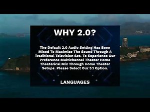 Disney Pixar Cats & Dogs 2010 DVD Menu Walkthrough